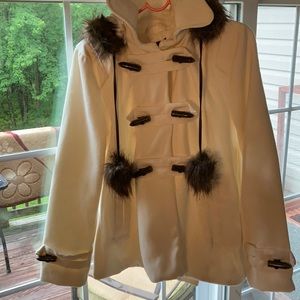 Dollhouse Cream Peacoat